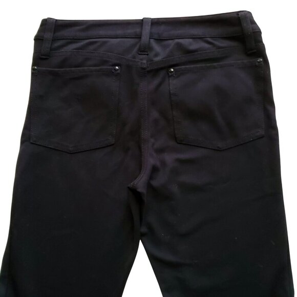 CACHE Stretchy Snakeprint Panel Black Jeggings Size 0 - Picture 6 of 16